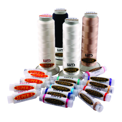 Бісерні нитки CORDEM 80 1000м кінчик не розпускається Luts textile